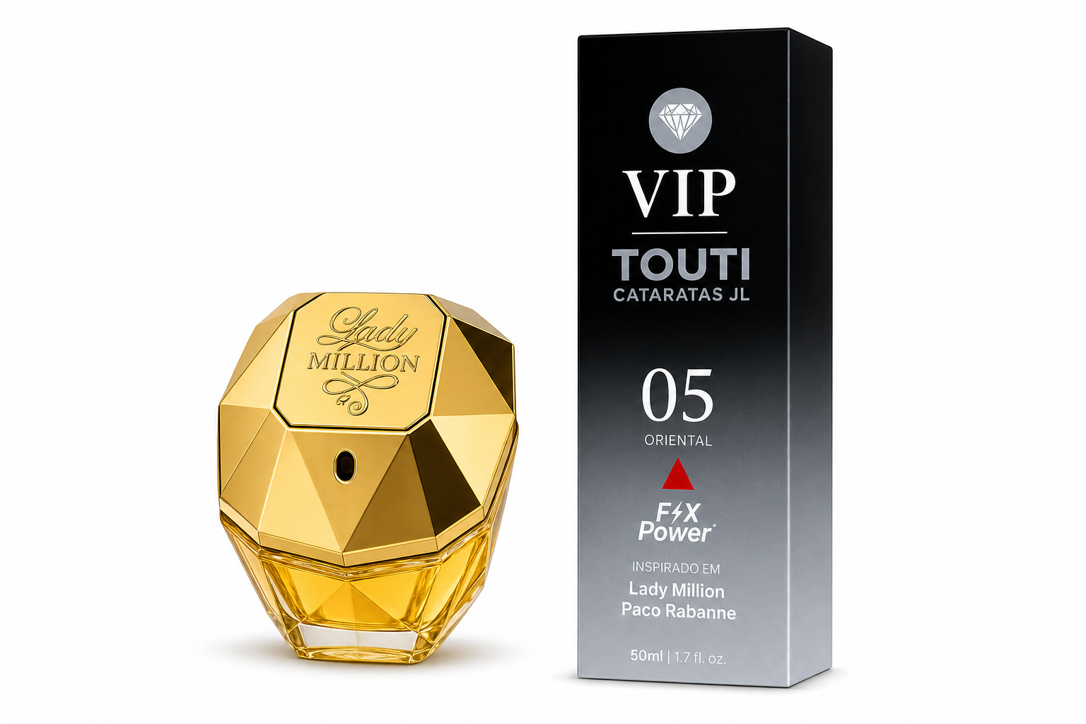 VIP 05 – Perfume Inspirado no Lady Million Paco Rabanne