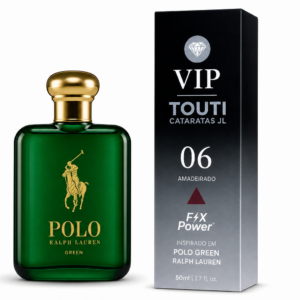 VIP 06 – Inspirado no Polo Green Ralph Lauren | Perfume Masculino Amadeirado