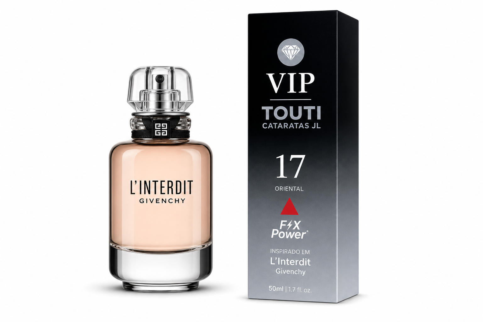 VIP 17 – Inspirado no L’Interdit Givenchy | Perfume Feminino Oriental