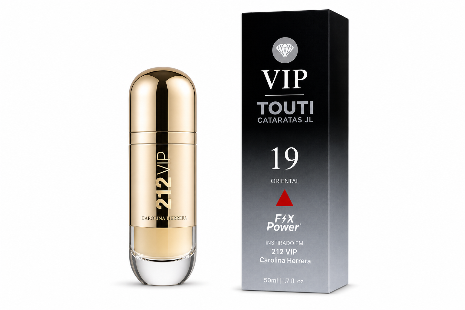 VIP 19 – Perfume Inspirado no 212 VIP Carolina Herrera