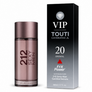 VIP 20 – Perfume Inspirado no 212 Sexy Men Carolina Herrera