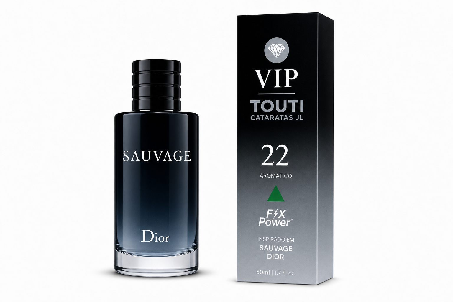 VIP 22 – Inspirado no Sauvage Dior | Perfume Masculino Aromático