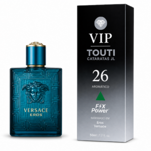 VIP 26 – Perfume Inspirado no Eros Versace | Masculino Aromático