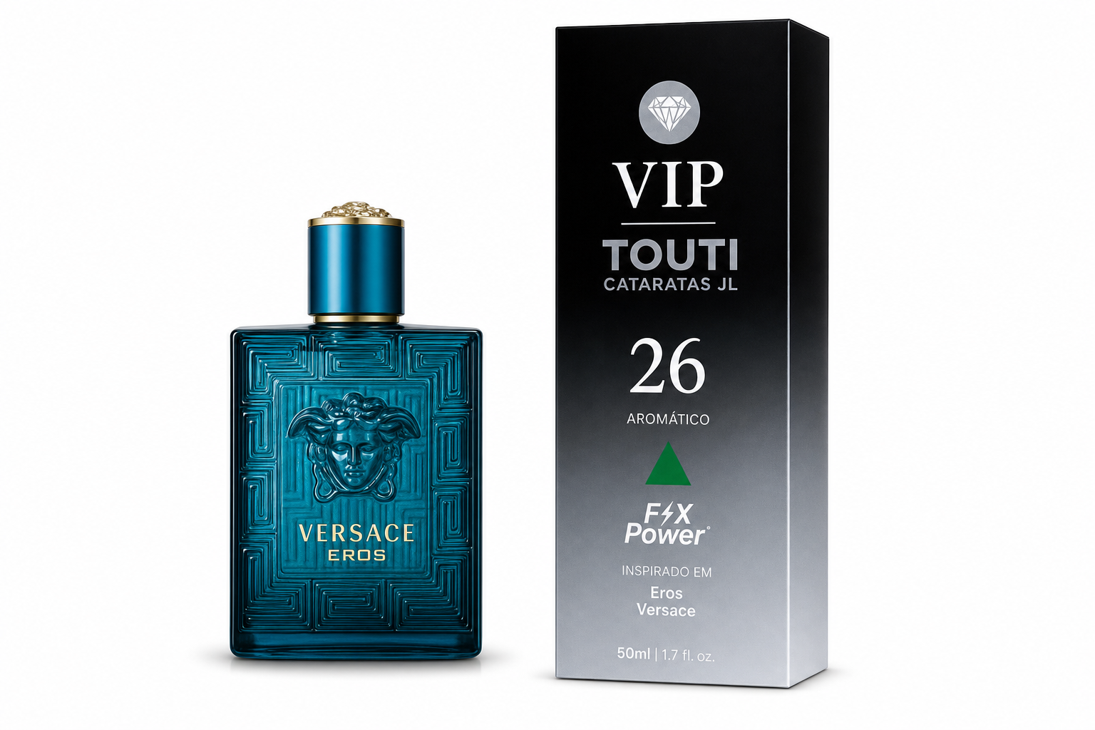 VIP 26 – Perfume Inspirado no Eros Versace | Masculino Aromático