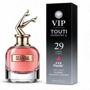 VIP 29 – Inspirado no Scandal Jean Paul Gaultier | Perfume Feminino Chypre