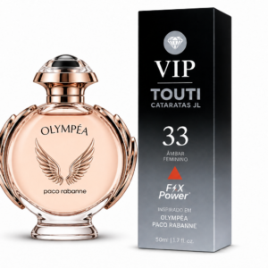 VIP 33 – Inspirado no Olympéa Paco Rabanne | Perfume Feminino Oriental