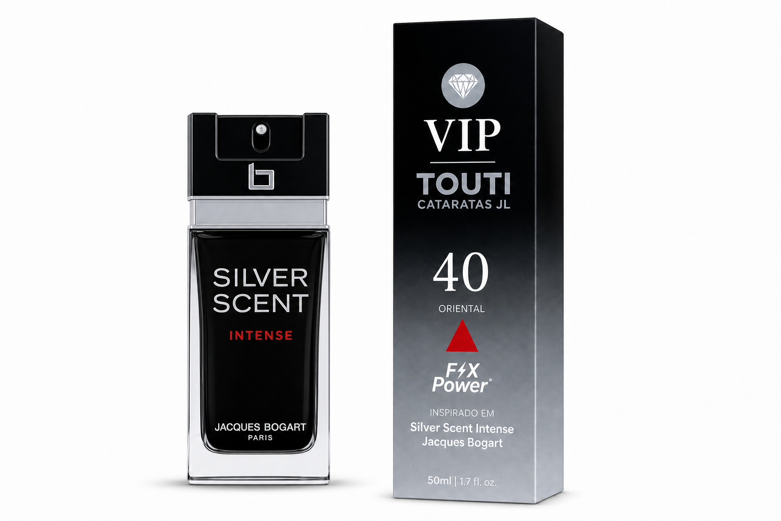 VIP 40 – Perfume Inspirado no Silver Scent Intense Jacques B.